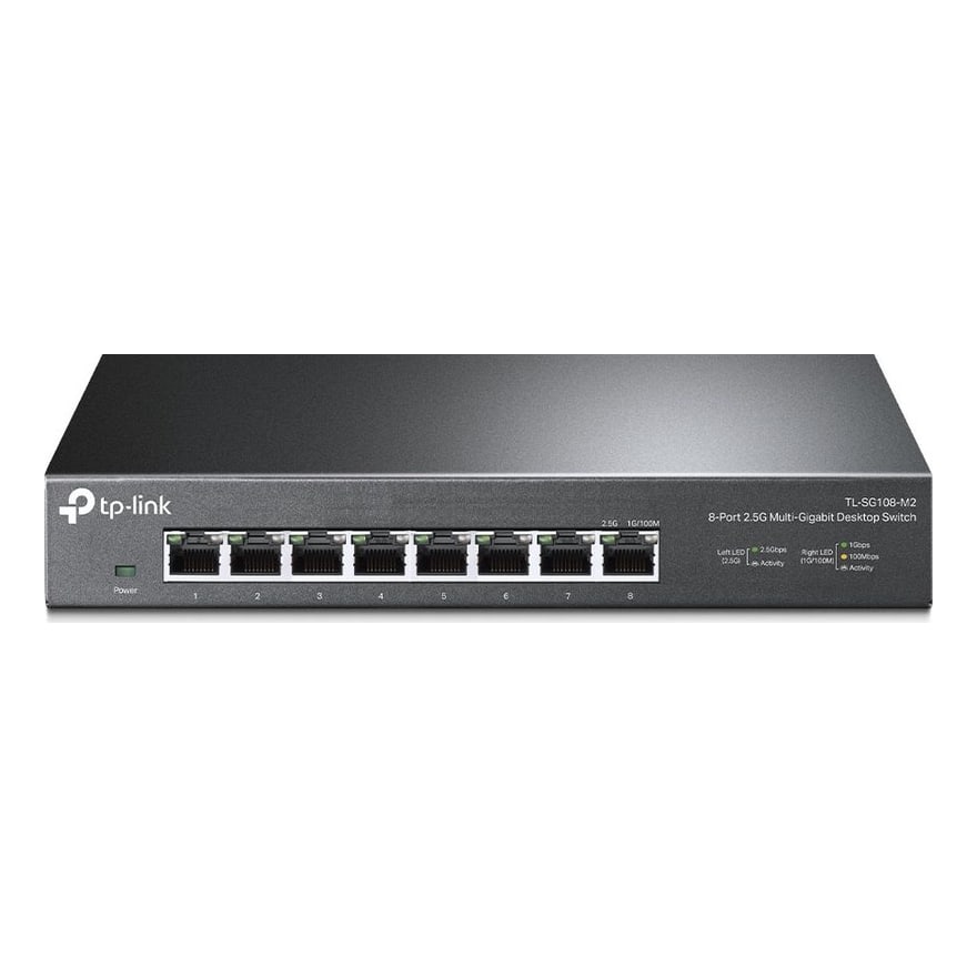 Switch TP-Link TL-SG108-M2 8 Puertos 2.5 Gbps