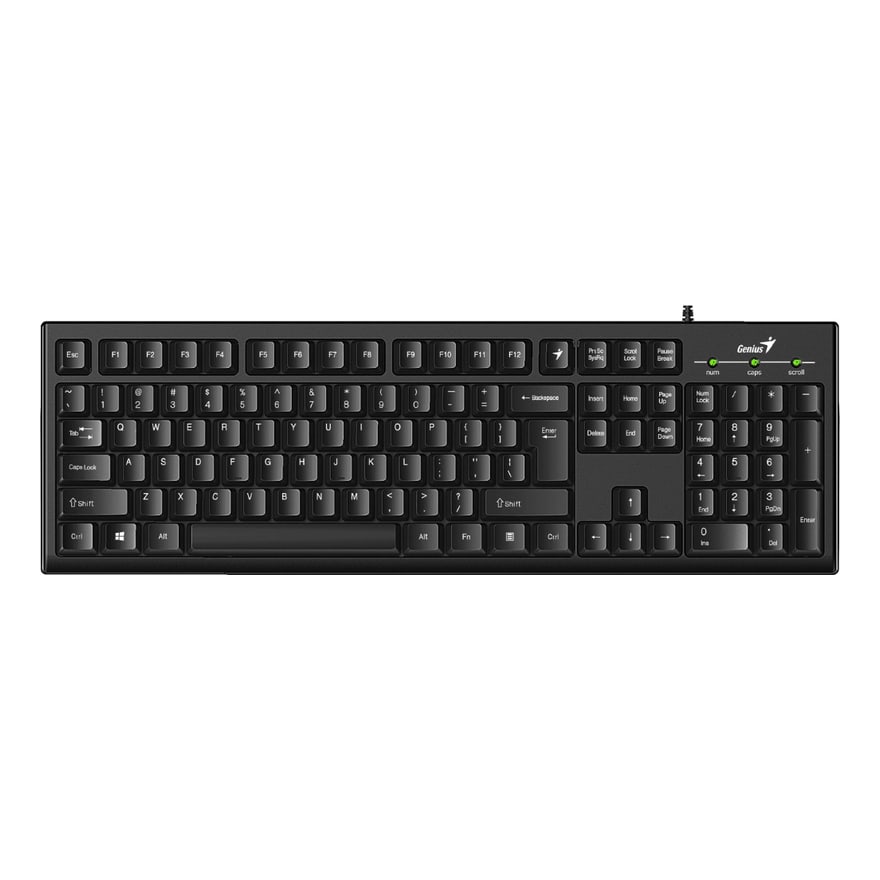 Teclado Genius Smart KB-100 Negro USB Clasico