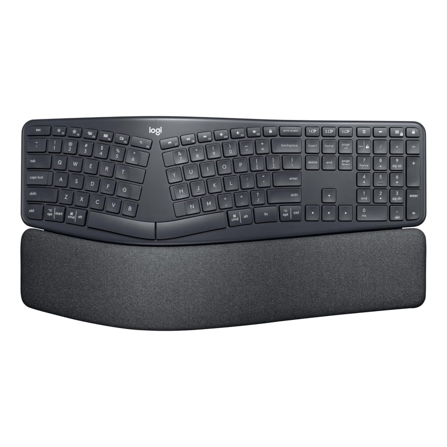 Teclado Logitech Ergo K860 Wireless Ergon├│mico Reposa Munecas