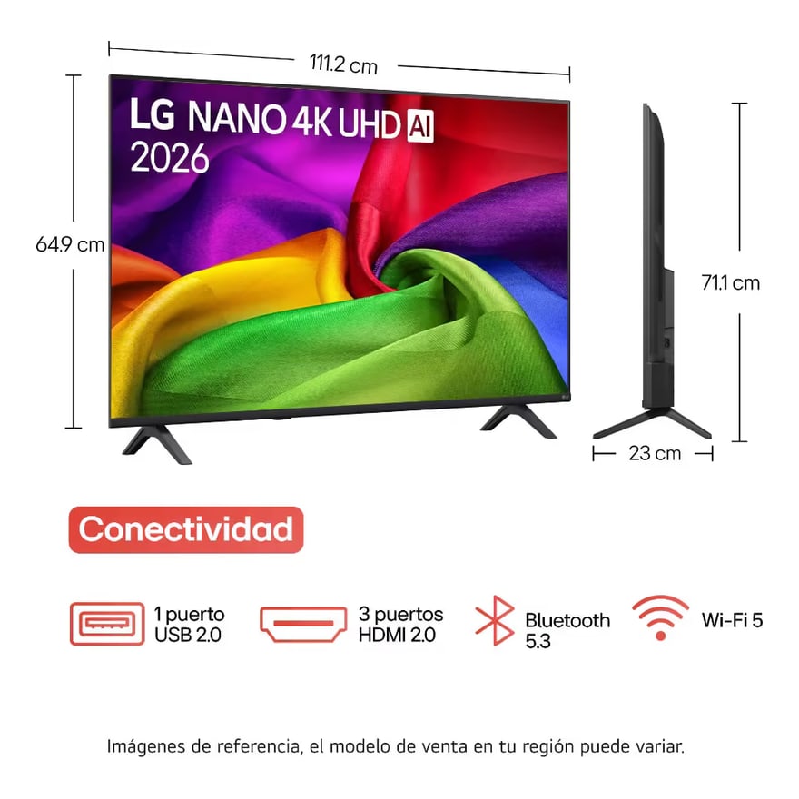 Televisor LG 50NU850BPSA 50 pulgadas Smart TV Nano UHD