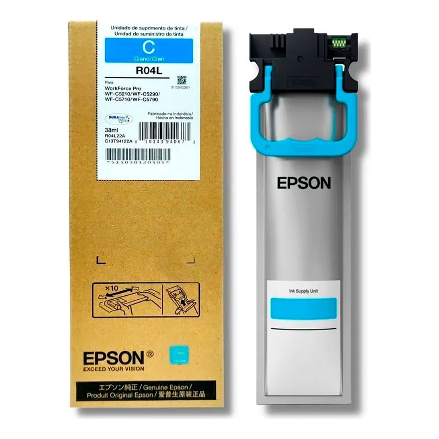Tinta Epson R04L Cyan WFC5710/5790 5000 p├íg. T941220-AL