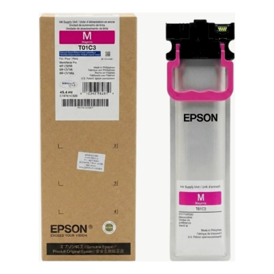 Tinta Epson T01C3 Magenta WF C529R/C579R 5000 p├íg. T01C320