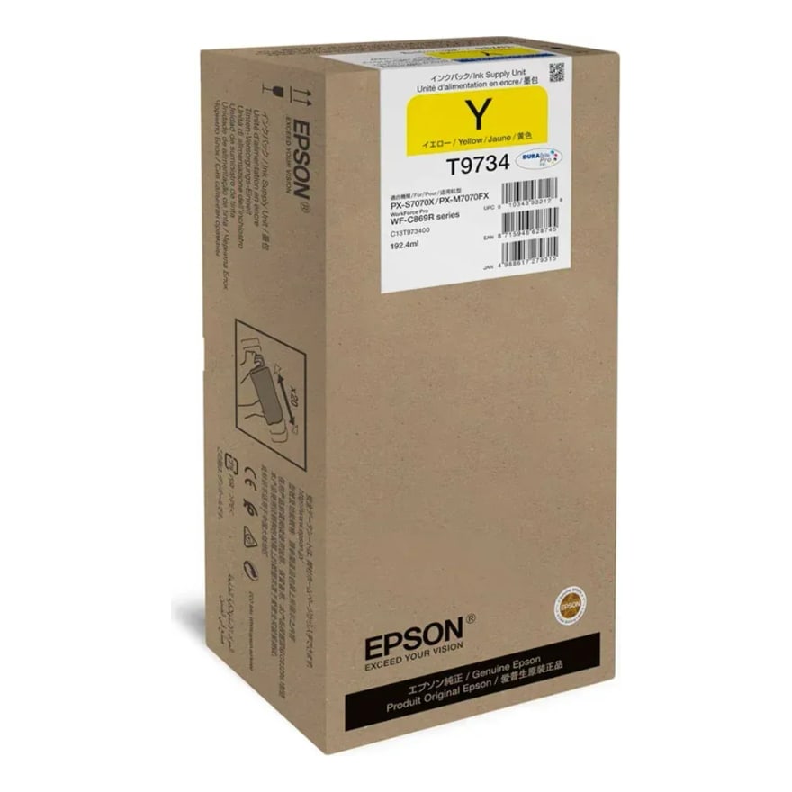 Tinta Epson T973 Amarillo WFC869R 22500 p├íg. T973400