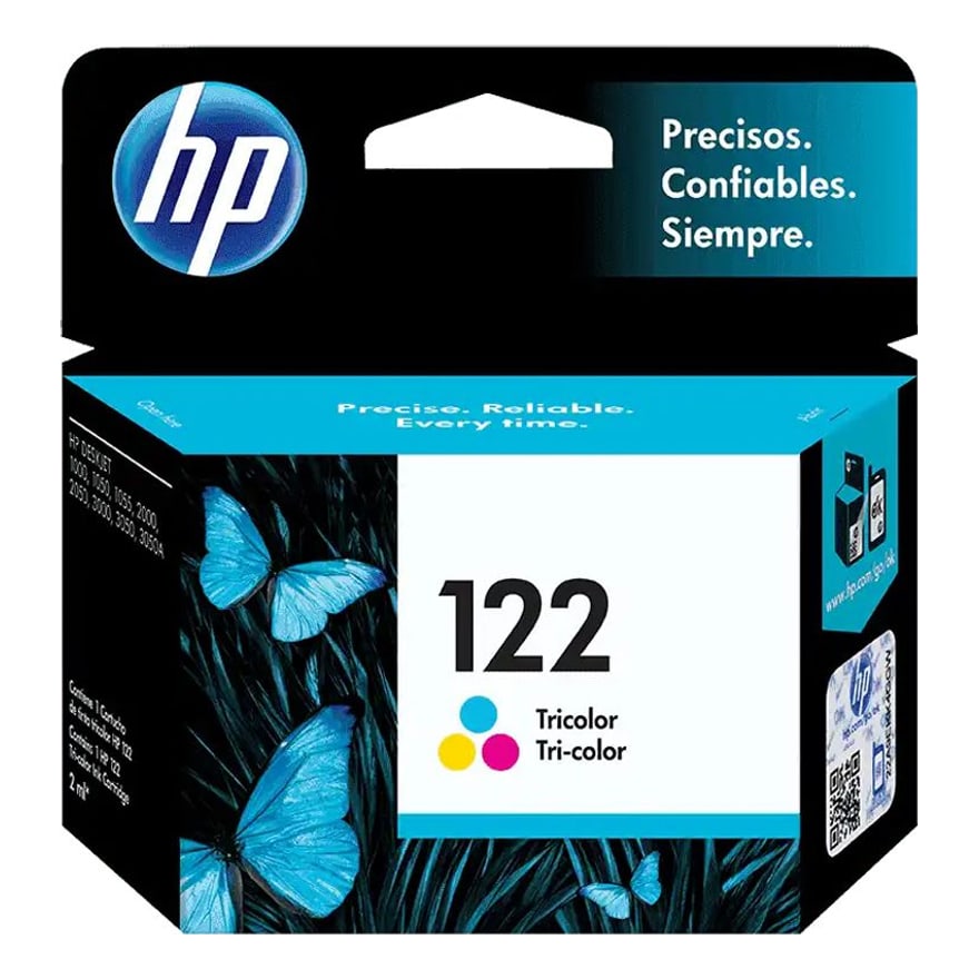 Tinta HP 122 Tri-color DJ 1000 2000/2050/3050 165 p├íg. CH562HL