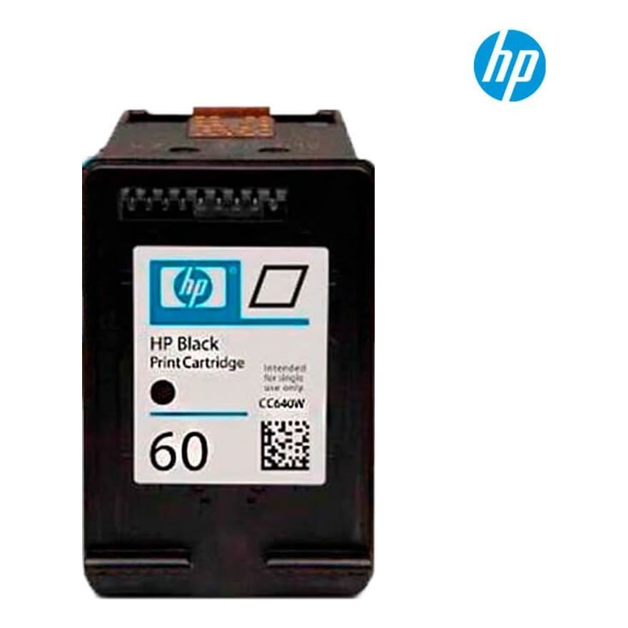 Tinta HP 60 Negro DJ 1660 2530 2660 F4280/4480/C4780 200 p├íg. CC640WL