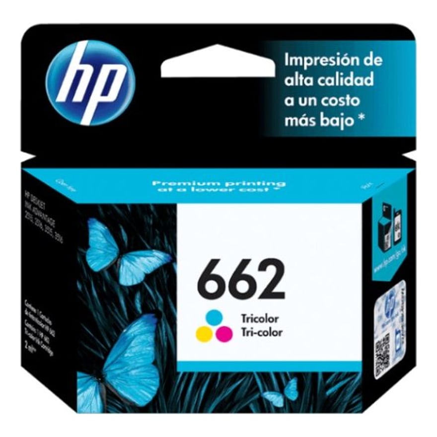 Tinta HP 662 Tri-color 2515/3515 100 p├íg. CZ104AL