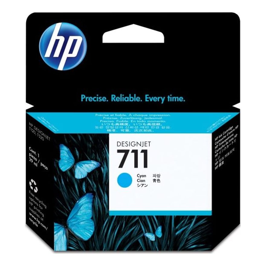 Tinta HP 711 Cyan T120/520 29ml CZ130A