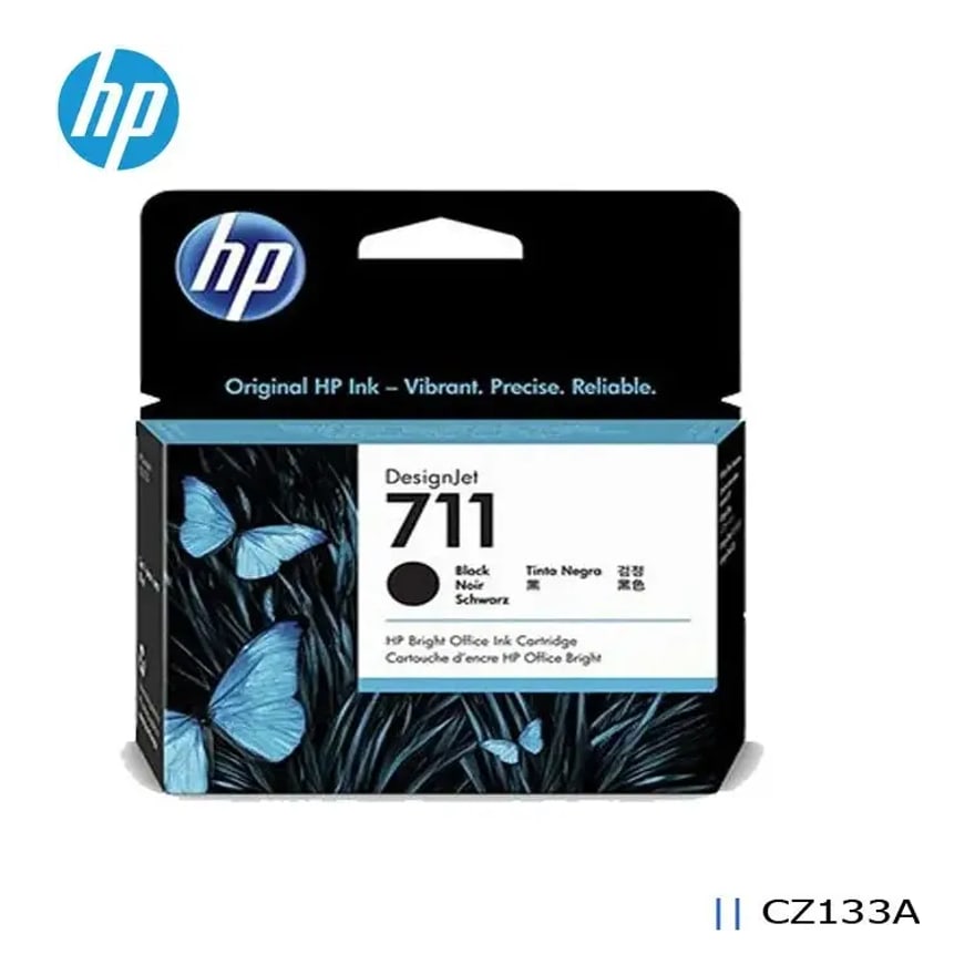 Tinta HP 711 Negro 120/520 80ml CZ133A