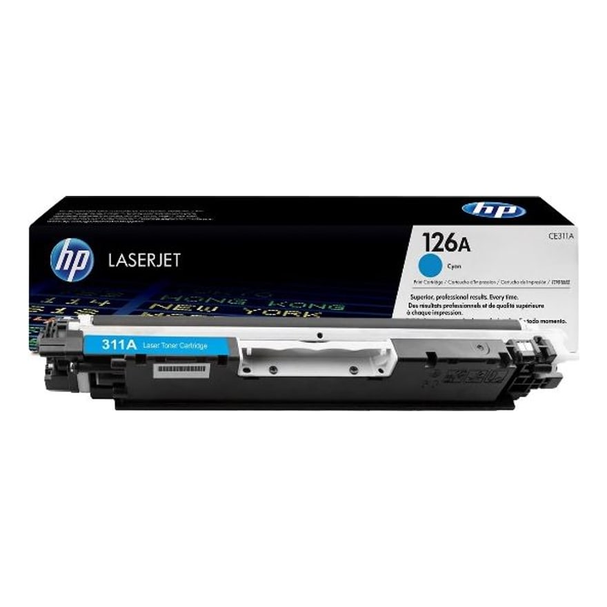 T├│ner HP 126A Cyan LaserJet 1025 1200 p├íg. CE311A