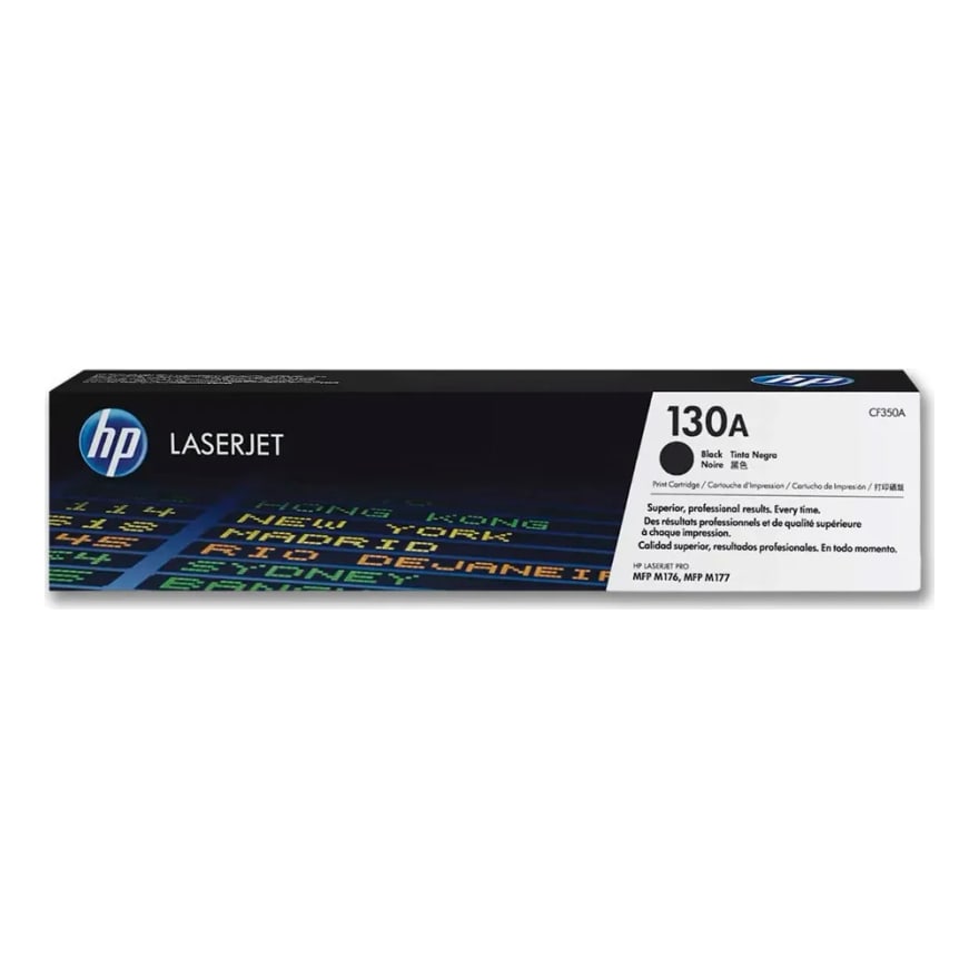 T├│ner HP 130A Negro LaserJet M176N/M177FW 1300 p├íg. CF350A
