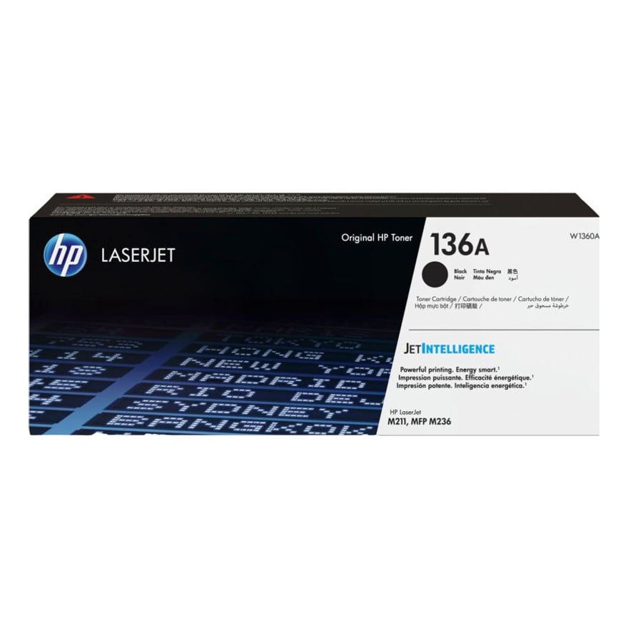 T├│ner HP 136A Negro LaserJet M208 209 211