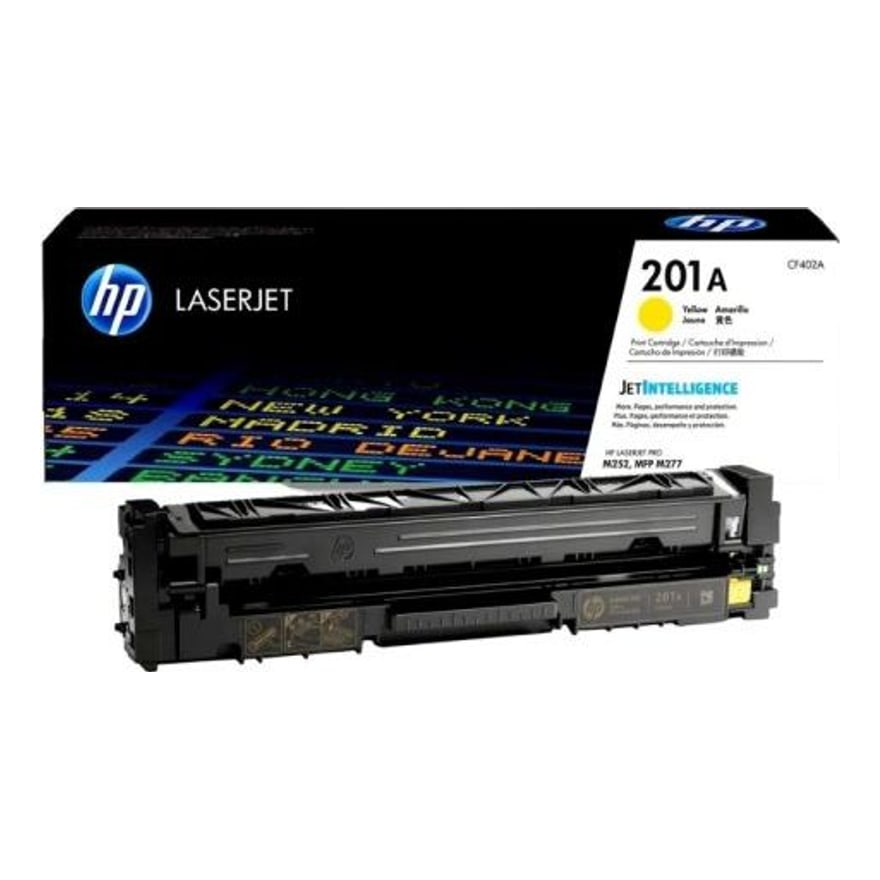 T├│ner HP 201A Amarillo LaserJet M252/277 1400 p├íg. CF402A