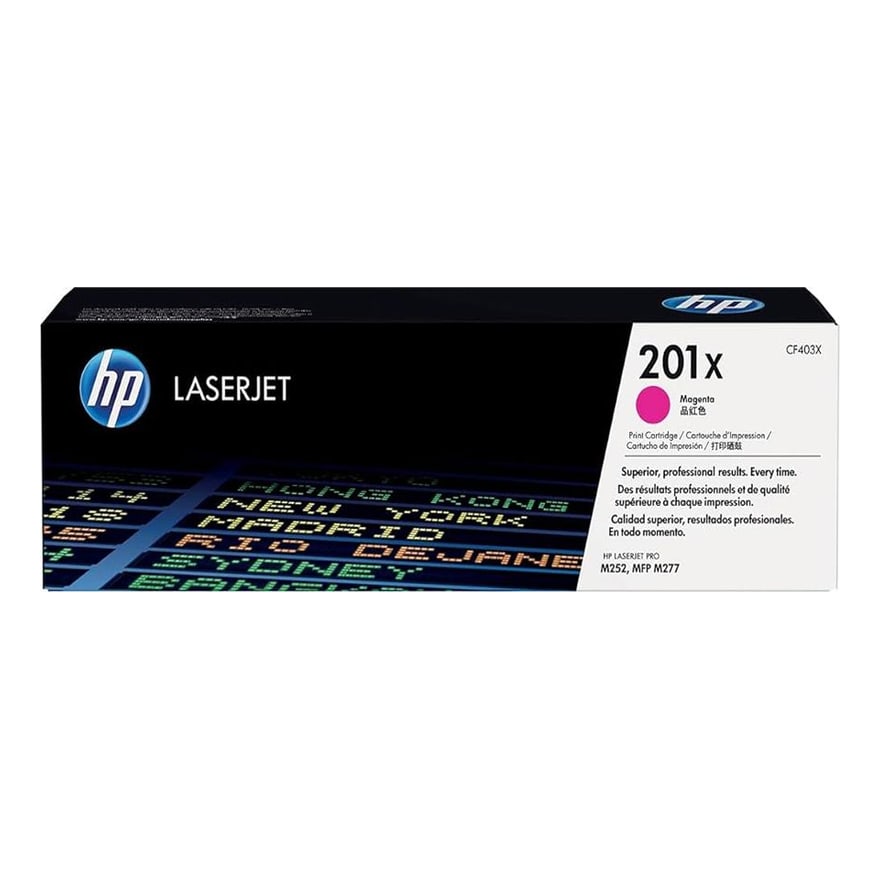 T├│ner HP 201X Magenta LaserJet M252/227W 2300 p├íg. CF403X