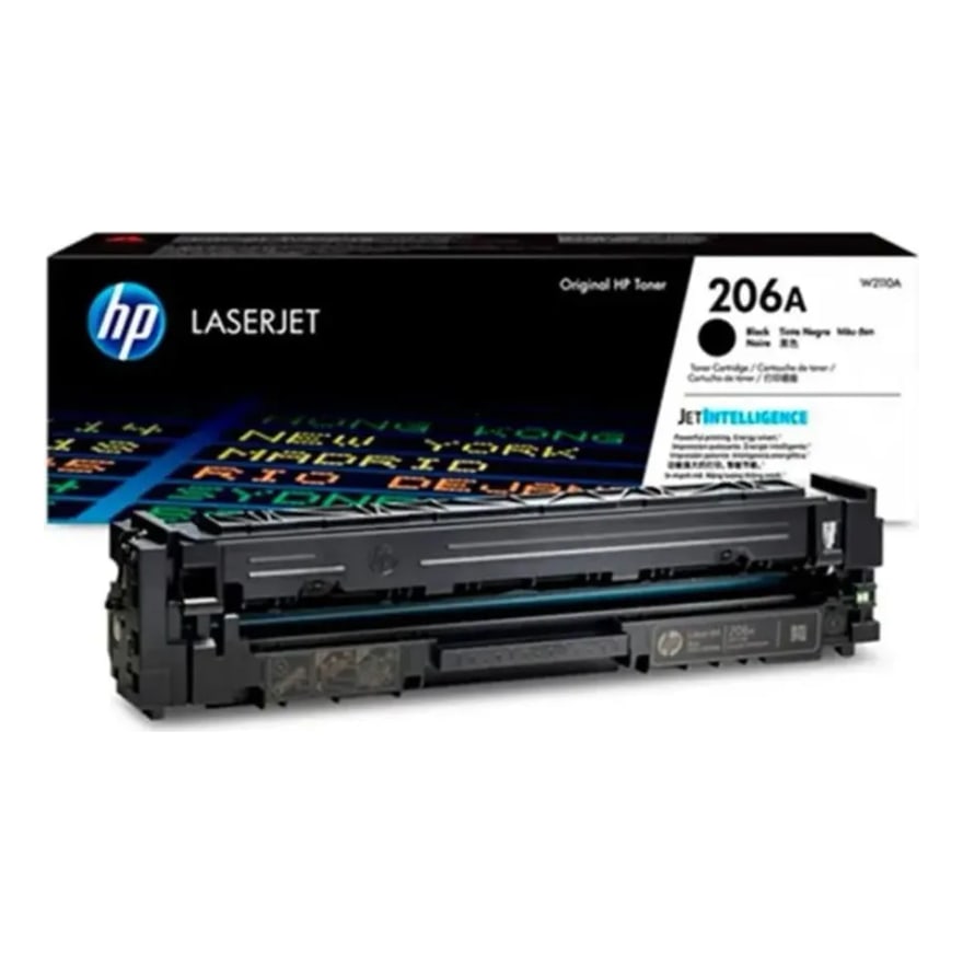 T├│ner HP 206A Negro LaserJet M255/M282 1350 p├íg. W2110A