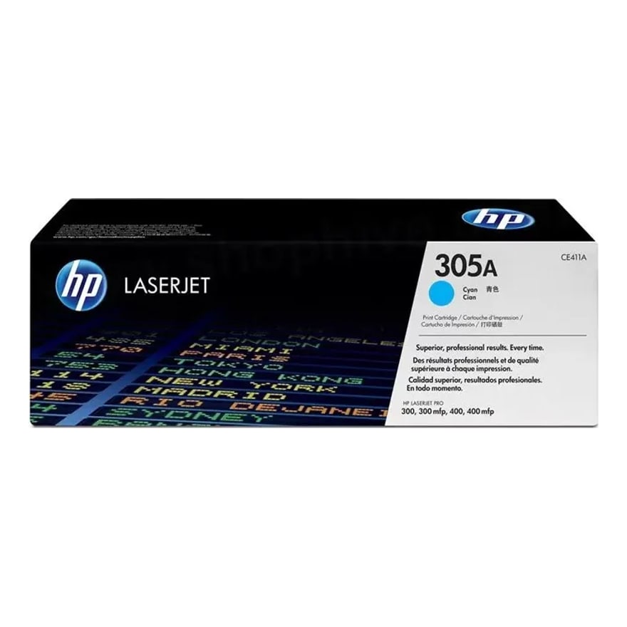 T├│ner HP 305A Cyan LaserJet M471/375/475 2600 p├íg. CE411A