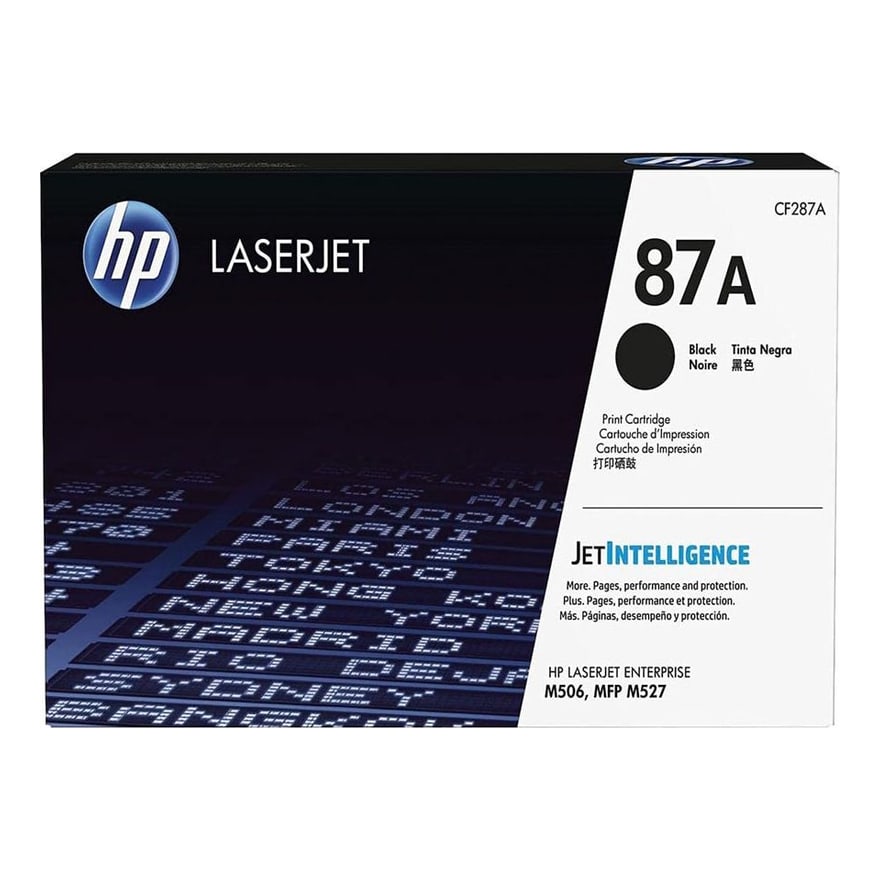 T├│ner HP 87A Negro LaserJet M506 9000 p├íg. CF287A