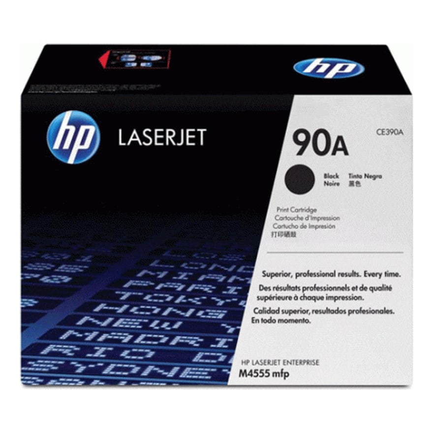 T├│ner HP 90A Negro LaserJet M601 602/603/4555 10000 p├íg. CE390A