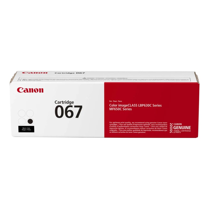 T├│ner Canon Negro 067 Rendimiento 1350 Impresiones IC