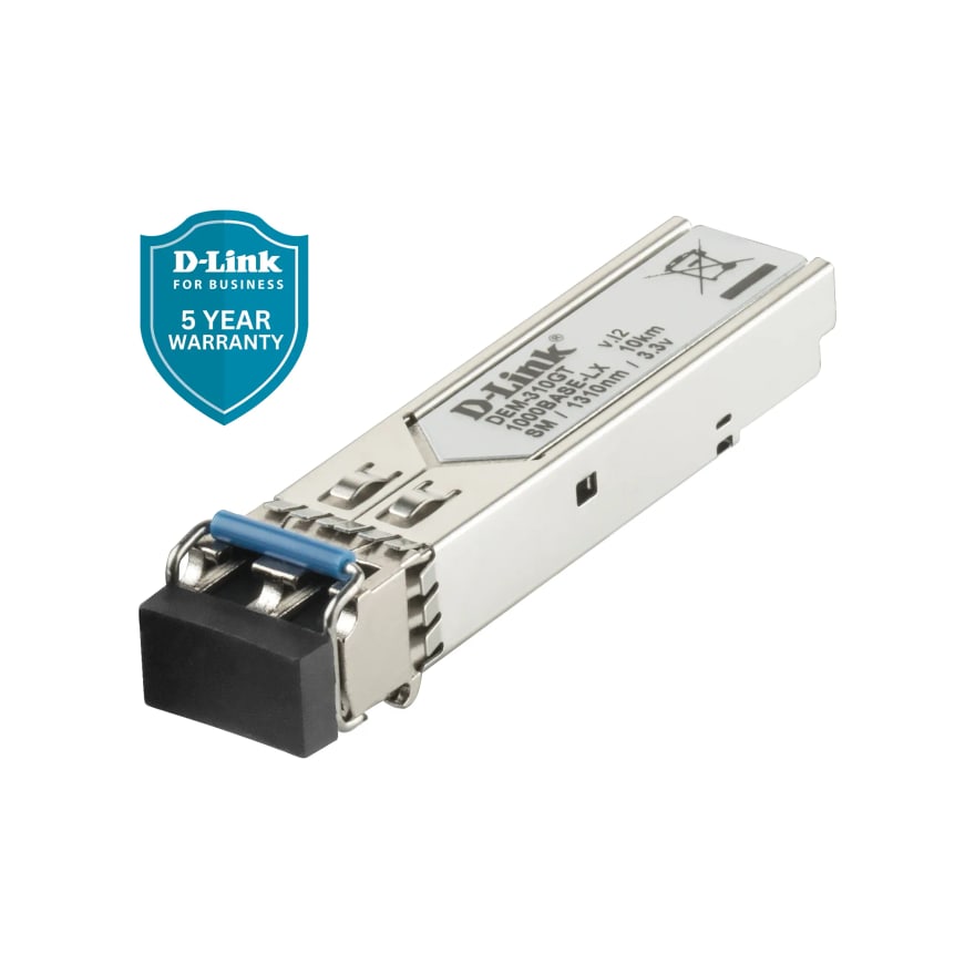 Transceptor D-Link 1000BASE-LX Single-mode 10 KM