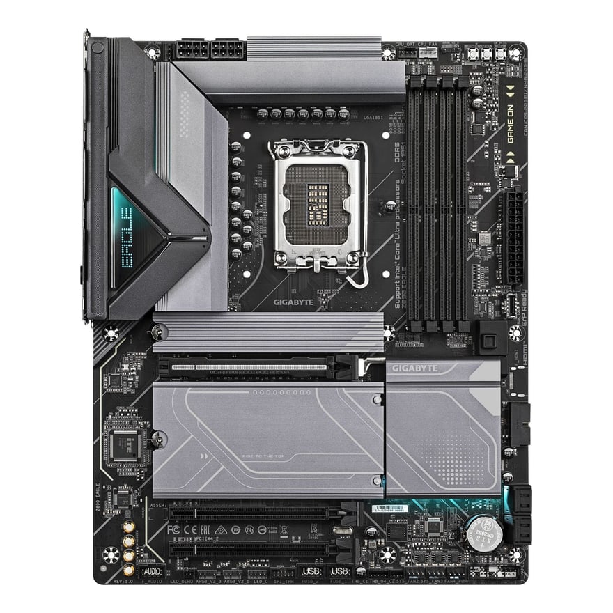 Tarjeta madre GIGABYTE Z890 EAGLE Intel Core Ultra Series LGA1851 DDR5-6400 BT 4m.2 WIN-64Bit ATX