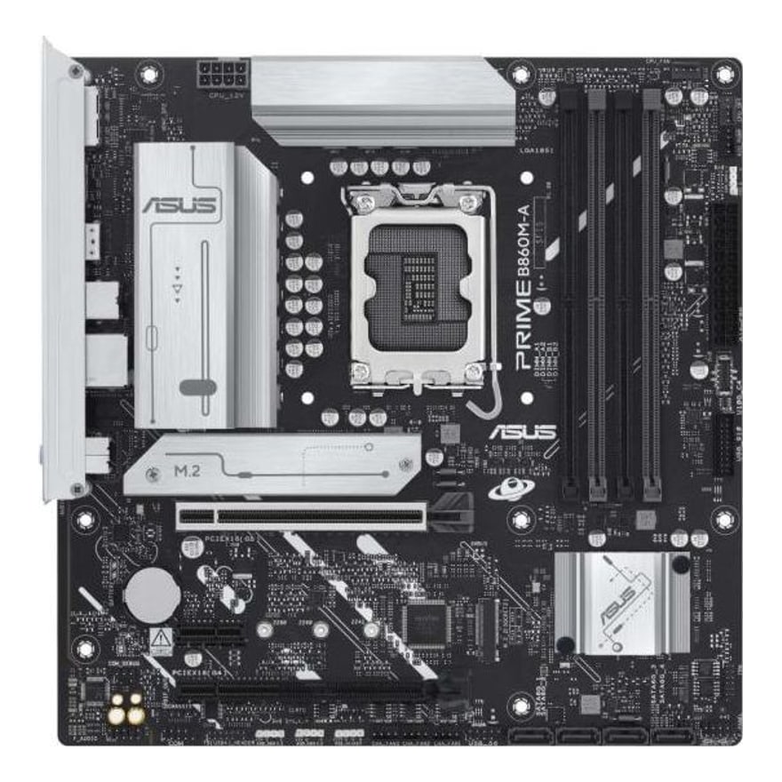 Tarjeta madre ASUS Prime B860M-A Intel Core Ultra LGA1851 DDR5-8666Mhz 2DP HDMI M.2 PCIe5.0 uATX