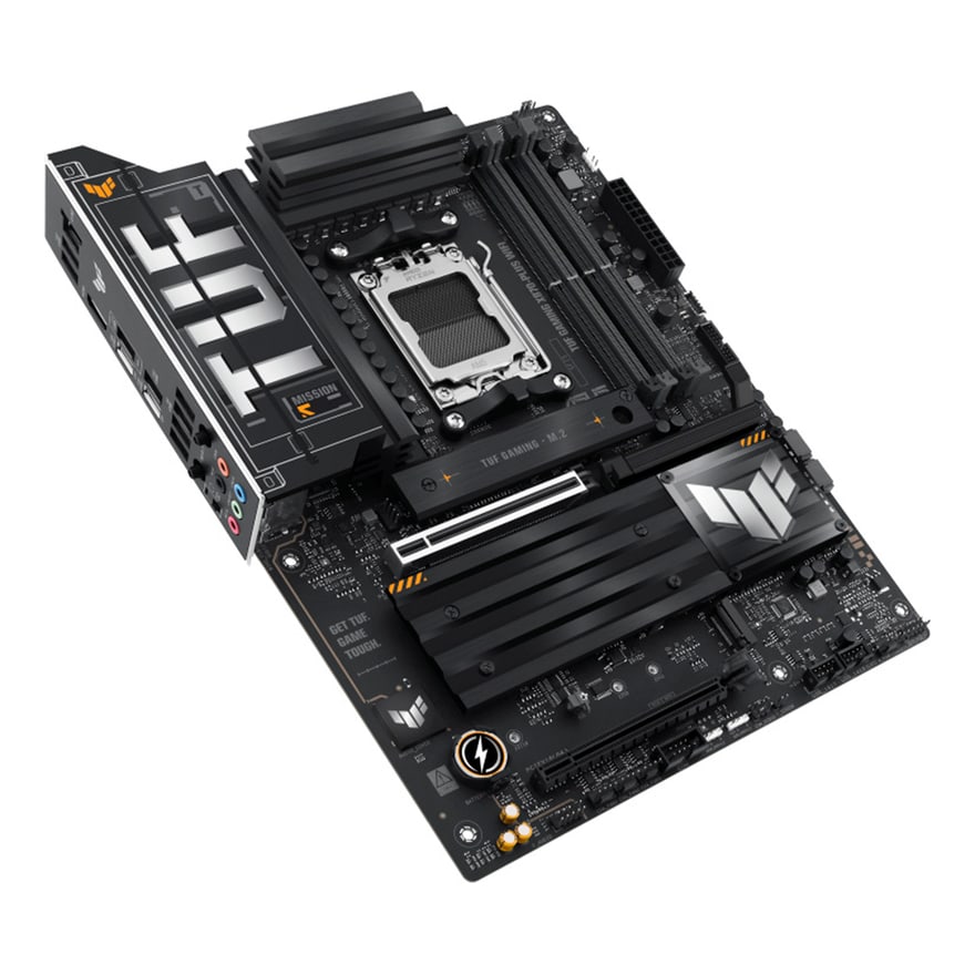 Tarjeta madre ASUS TUF GAMING X870-Plus WIFI AMD AM5 4DDR5 WIFI HDMI 2USB4 4M.2 10USB PCIe5.0-4.0 ATX