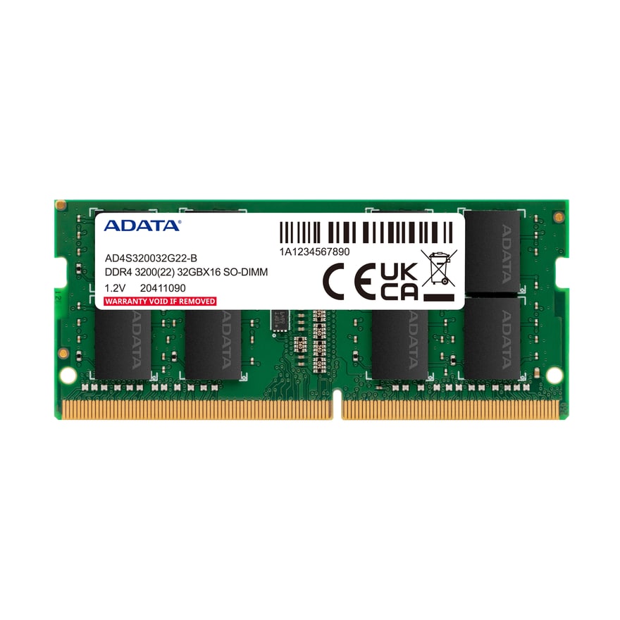Memoria RAM para laptop ADATA 16GB PC-3200 DDR4 PC4-25600 260PIN 1.2V