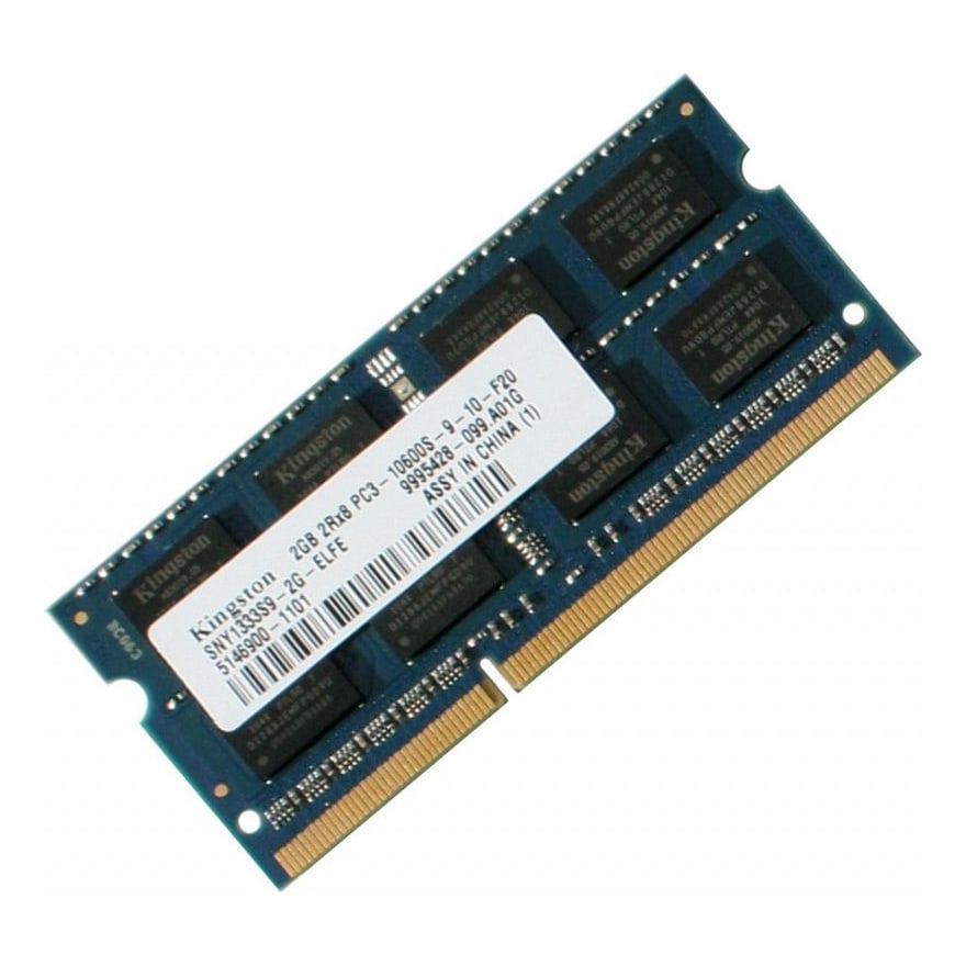 Memoria RAM para laptop HP 2GB DDR3 PC3-10600 SD NOTEBOOK