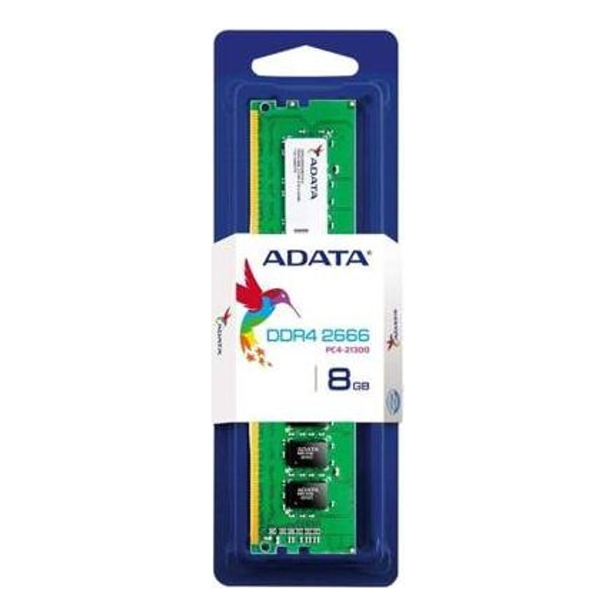 Memoria RAM ADATA SINGLE TRAY 8GB DDR4 2666MHZ