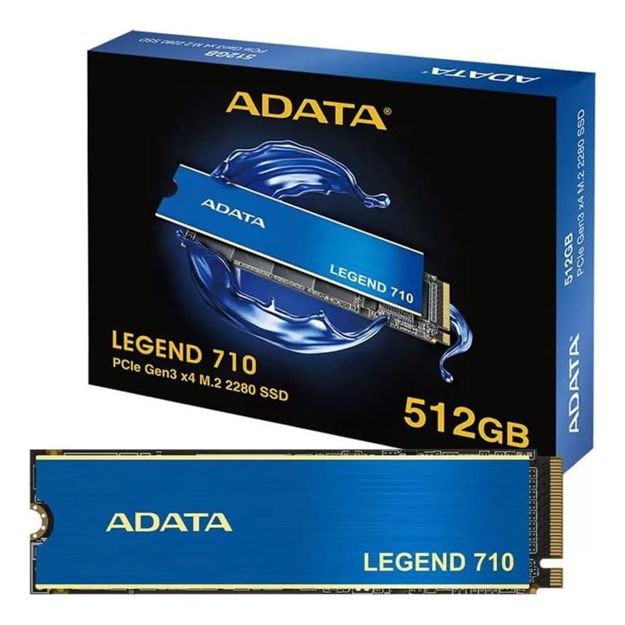 Disco sólido SSD ADATA LEGEND 710 512GB PCIE GEN3 M.2 2280 3Y