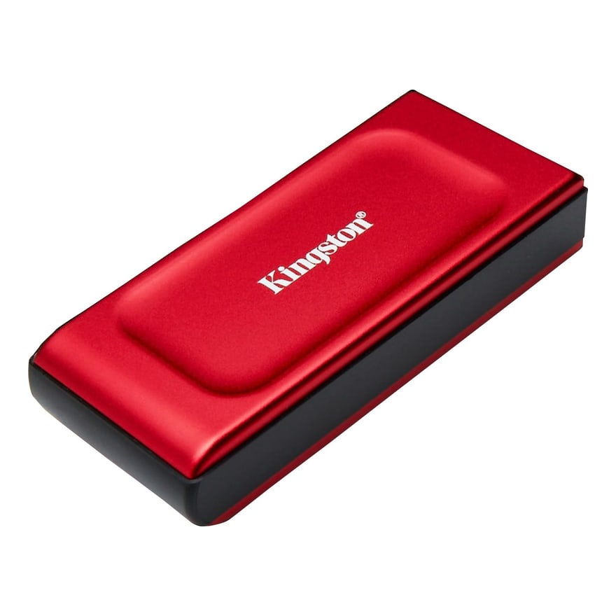 Disco sólido SSD KINGSTON 1TB SXS1000R ROJO PCIe 1050-MB-S USB-C C3.2 EXTERNAL