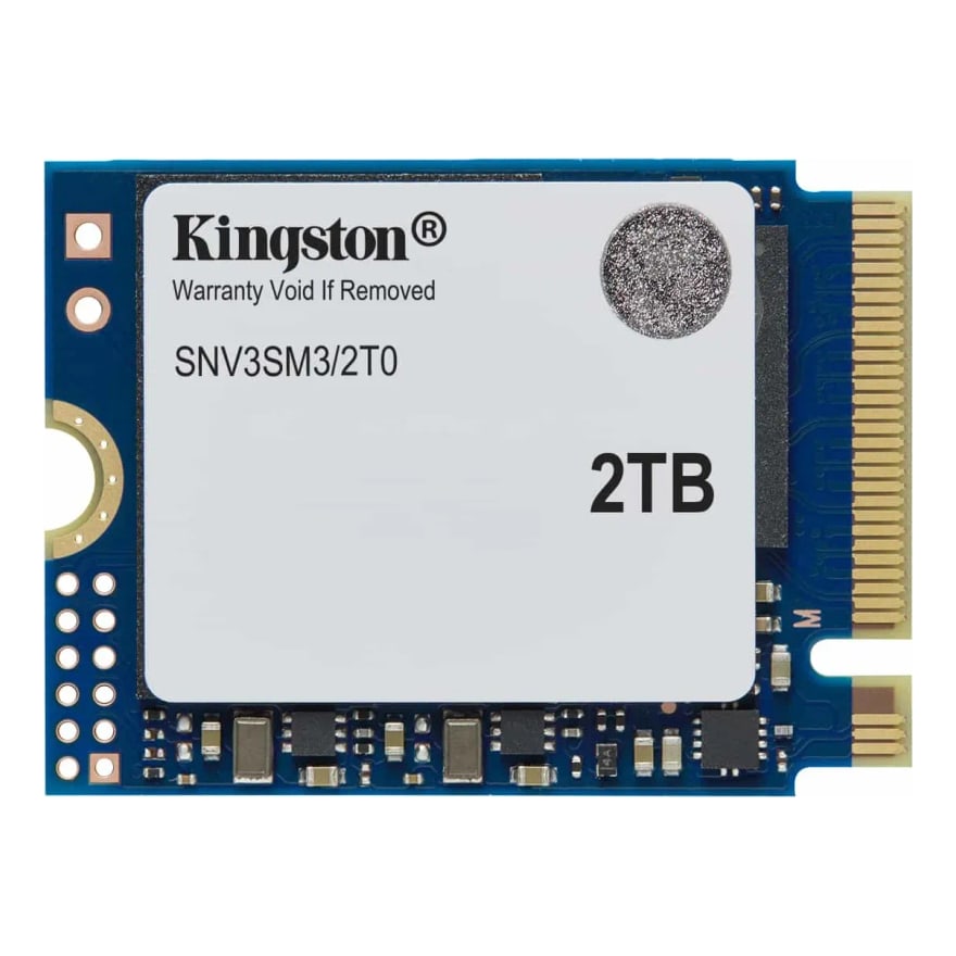 Disco sólido SSD KINGSTON 2TB M.2 2230 NVMe PCIe 4.0 x 4 6000-5000MB-s NAND 3D