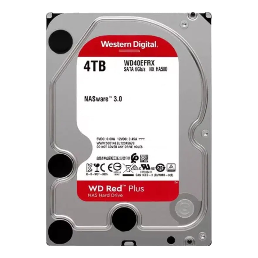 DISCO DURO WESTERN DIGITAL -NAS-8TB-5640RPM-3.5INC.-RED PLUS- 256MB CACHE