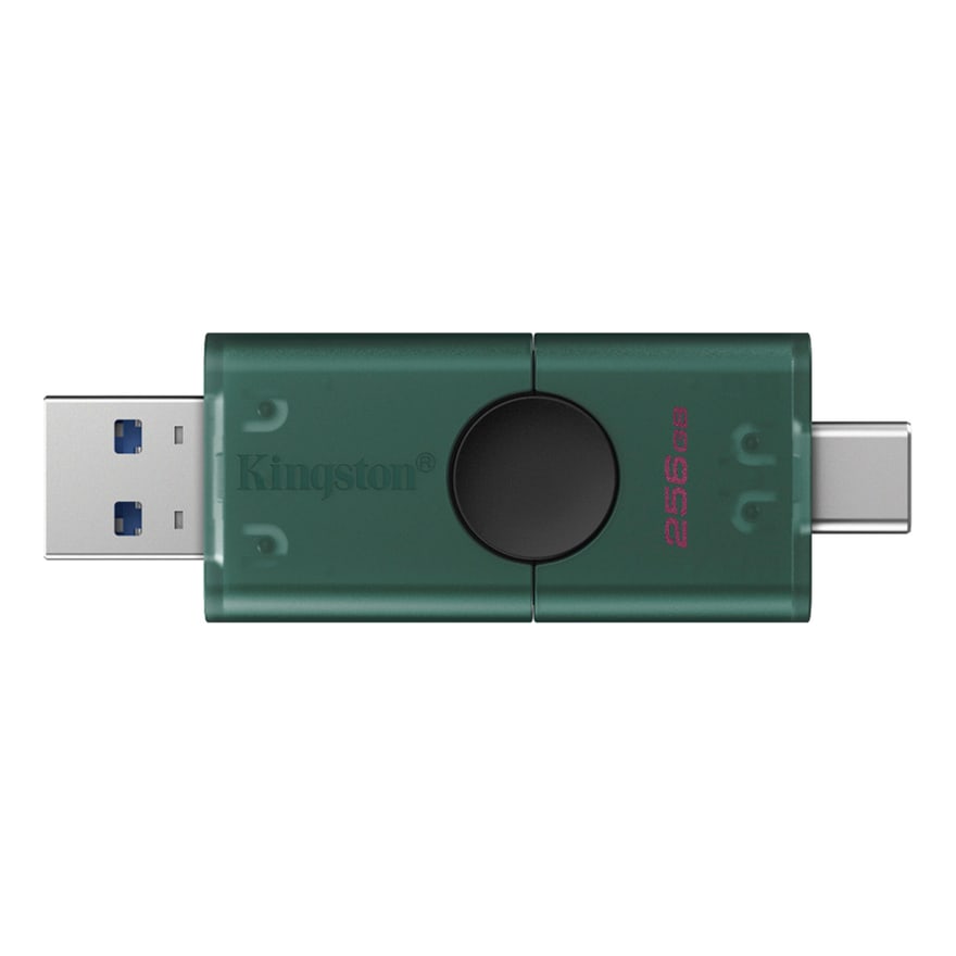 Memoria USB KINGSTON 256GB DataTraveler DUO USB-A USB-C Tapa Deslizante