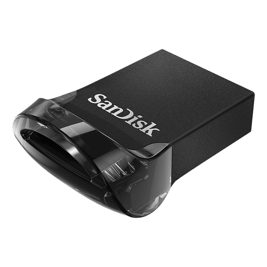 Memoria USB SANDISK 128GB ULTRA FIT USB 3.2 HASTA 130MBS Black