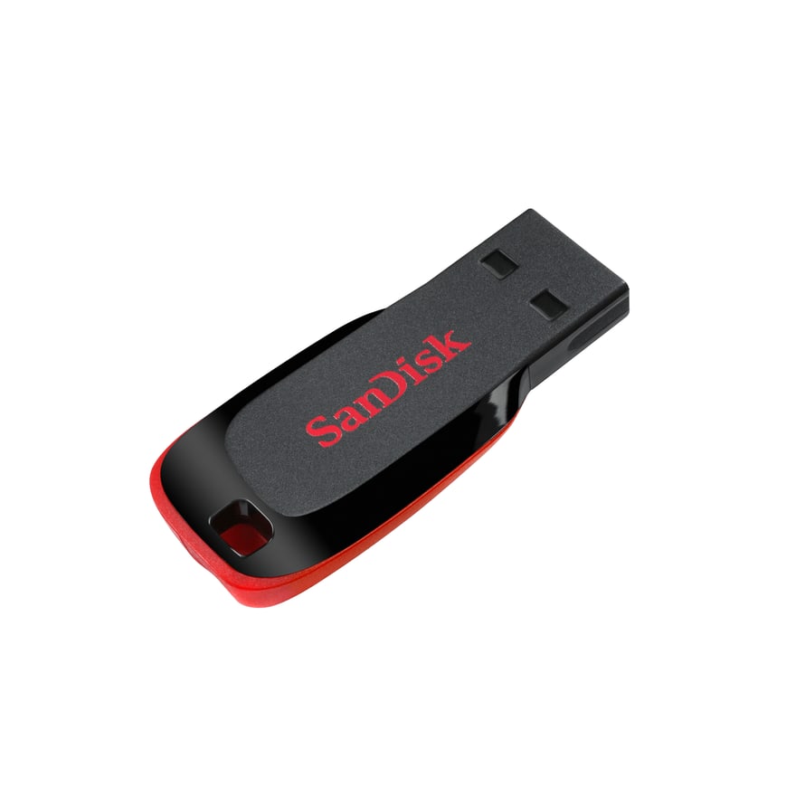 Memoria USB SANDISK 32GB Cruzer Blade USB-A 2.0 Black-Red