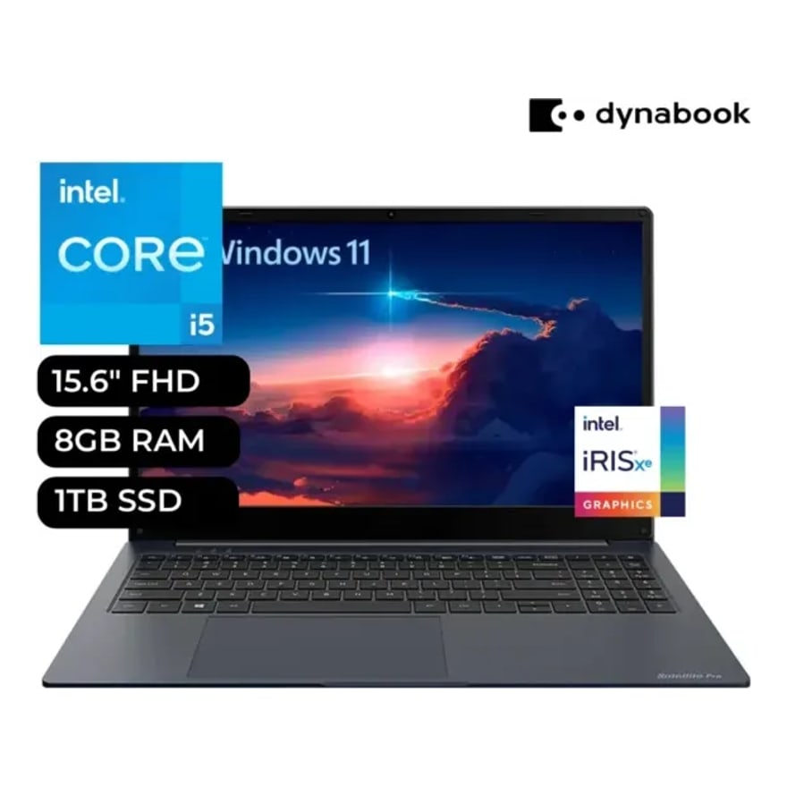 Laptop DYNABOOK SATELLITE PRO C50-K I5-1235U 8GB 512GB-SSD 15.6INCH DARK-BLUE 1Y