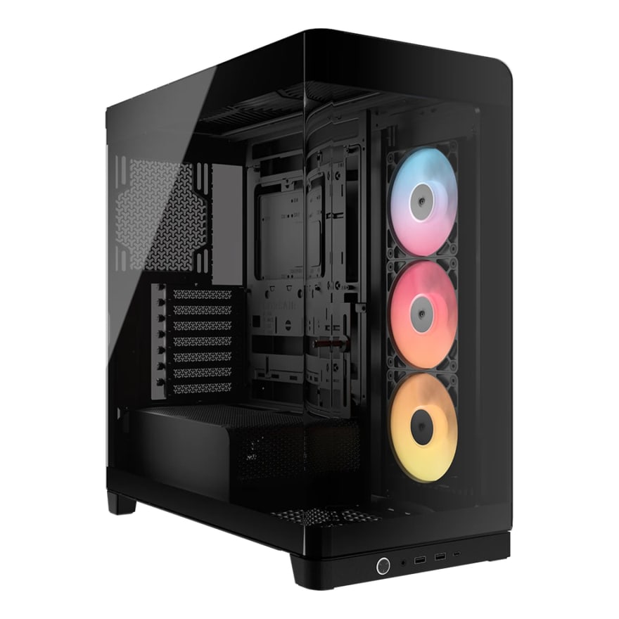 Case CORSAIR ATX 4500X FRAME RS-R ARGB Panoramic Glass 2USB3.2 HD-Audio Mid-Tower White