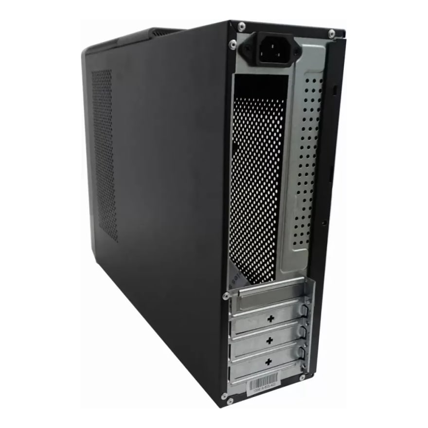 Case QUASAD SLIM QGT-450G 2USB2.0 USB-C PS-450W-80 Plus GOLD 100V-240V micro-ATX Negro