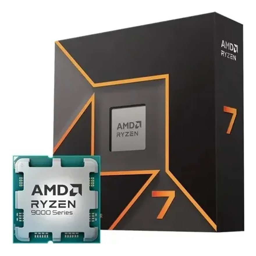 Procesador AMD AM5 RYZEN 7 9700X 3.8GHZ 8CORE 16HILOS DDR5-192GB L3-32MB 65W NO-INCL COOLER