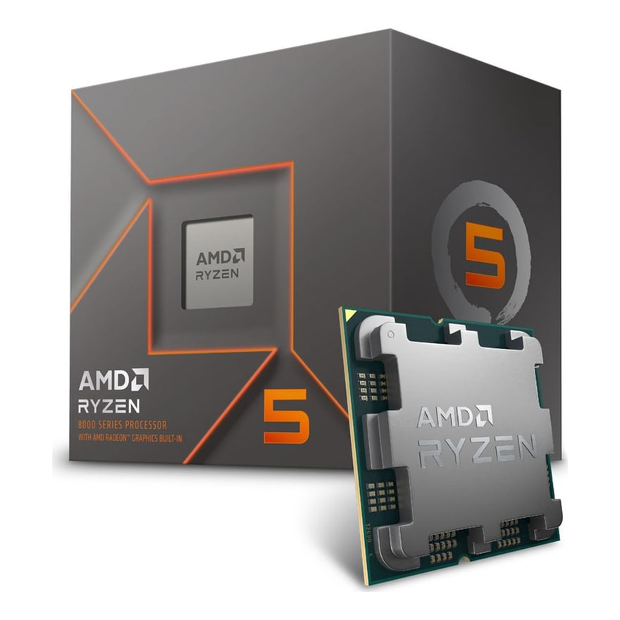Procesador AMD AM5 RYZEN-5 8500G 3.4GHZ 6C 12HILOS 6MB-CACHE 65W VID-740-RADEON