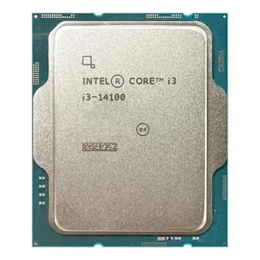 Procesador INTEL CORE I3-14100F 14GEN 3.50-4.70GHZ 4NUCLEOS 8HILOS