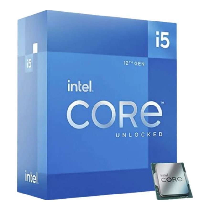 Procesador INTEL CORE I5-12400 12GEN 2.50-4.40GHZ 6NUCLEO 12HILO 18MB DDR5-4800 UHD730 LGA1700