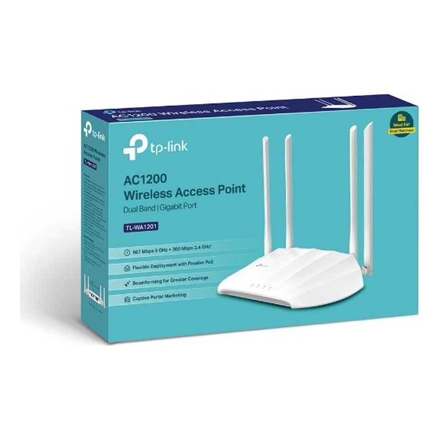 PUNTO DE ACCESO INALAMBRICO TP-LINK DE PLACA DE PARED WI-FI 6 AX3000 3 PUERTOS GIGA 1POE EAP655-WALL