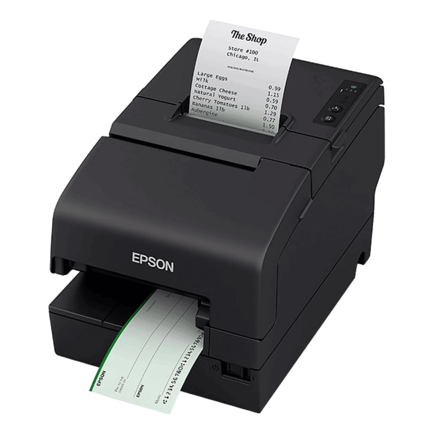 Impresora EPSON TM-H6000VI Multifunction POS with Check Processing Black