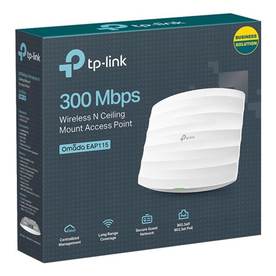 PUNTO DE ACCESO INALAMBRICO TP-LINK MONTAJE EN TECHO WI-FI 6 AX3600 DOBLE BANDA EAP660 HD