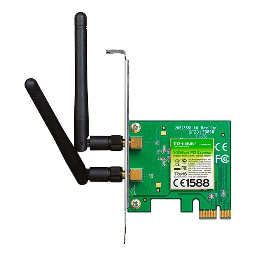ADAPTADOR INALAMBRICO PCI EXPRESS N 300MBPS TL-WN881ND