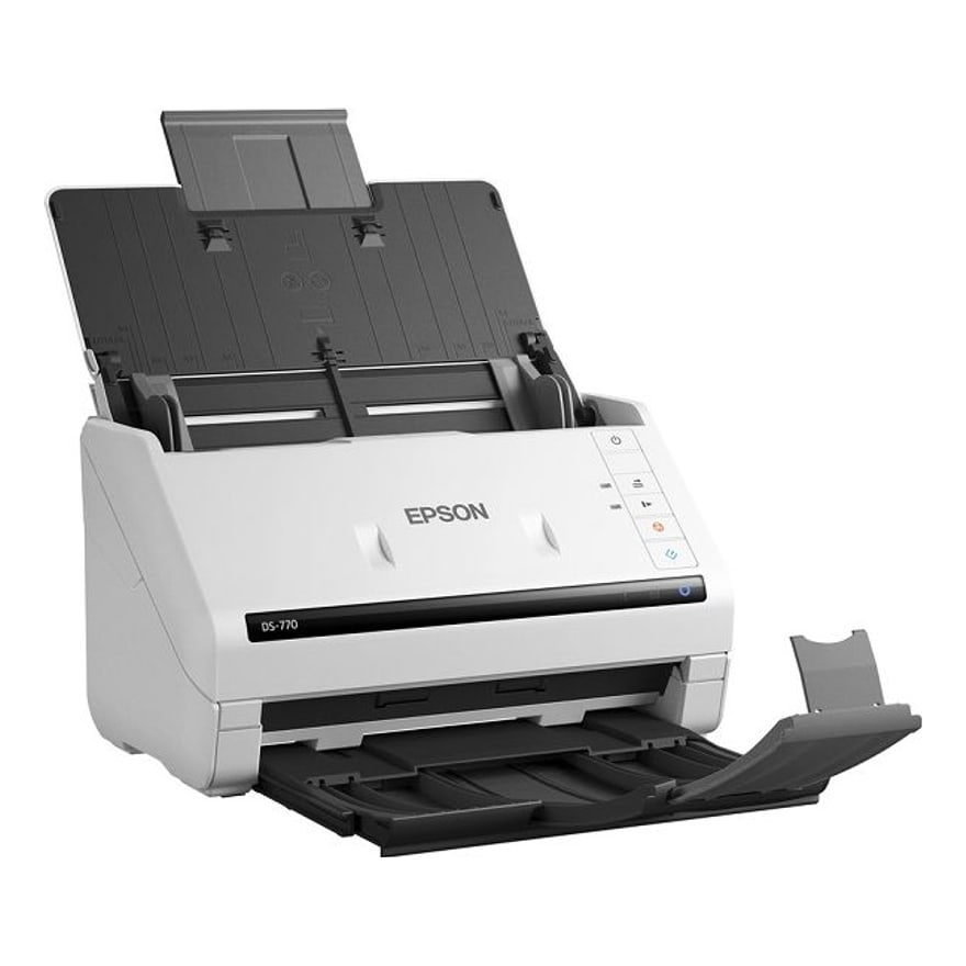 SCANNER EPSON DS-770II 45 PPM-90 IPM. 600 DPI USB MODULO DE RED OPCIONAL ADF 100PAG