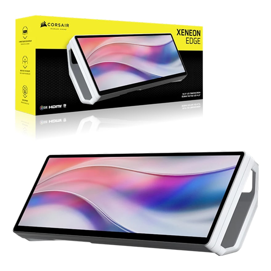Pantalla CORSAIR Multi-Touch XENEON EDGE 14.5Inch IPS Panel 2560x720 60Hz HMDI USB-C Black