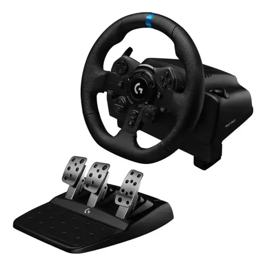 VOLANTE DRIVING LOGITECH G923 NEGRO PS4-PC SIMUL. INMERSIVA-PED. AJUST. NEGRO